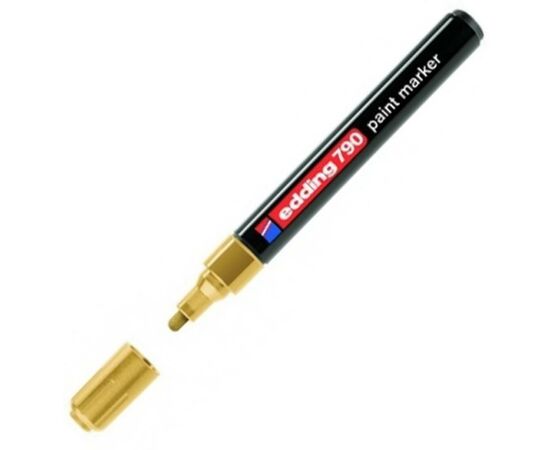 Маркер Edding Paint e-790 2-3 мм, round tip, gold (790/12)