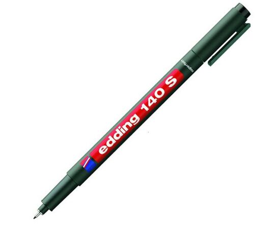 Маркер Edding Permanent e-140 S 0,3 мм (plastic,OHP films,glass) black (140/01)