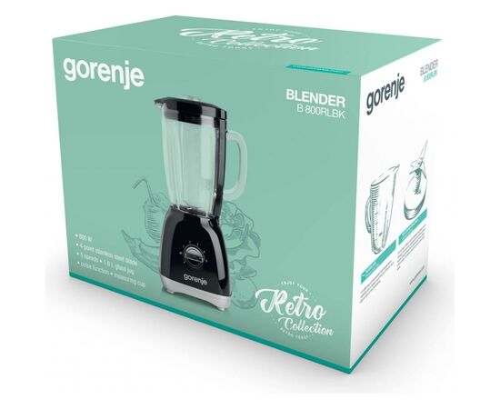 Блендер Gorenje B 800 RL (B800RL), изображение 2 Блендер Gorenje B 800 RL (B800RL), изображение 2