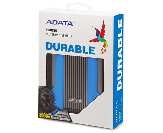 Внешний жесткий диск 2.5" 4TB ADATA (AHD830-4TU31-CBL), изображение 6 Внешний жесткий диск 2.5" 4TB ADATA (AHD830-4TU31-CBL), изображение 6