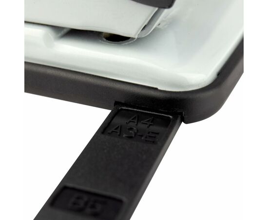 Дырокол Axent Exakt-2 металлический, 20арк, черный (3920-01-A), изображение 3 Дырокол Axent Exakt-2 металлический, 20арк, черный (3920-01-A), изображение 3