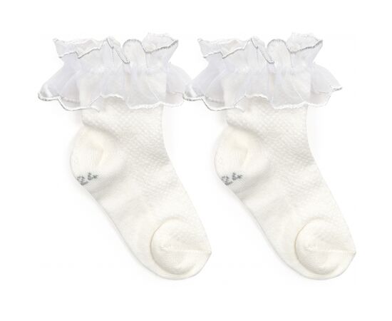 Шкарпетки UCS Socks з рюшами (M0C0102-2022-12-cream)