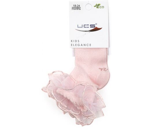 Носки UCS Socks с рюшами (M0C0102-2022-12-pink), изображение 2 Носки UCS Socks с рюшами (M0C0102-2022-12-pink), изображение 2