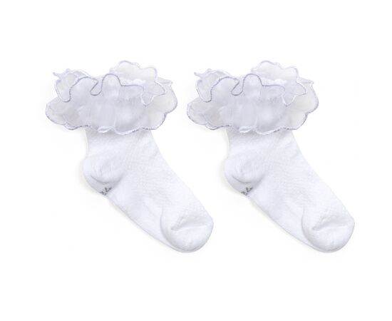 Шкарпетки UCS Socks з рюшами (M0C0102-2022-18-white)