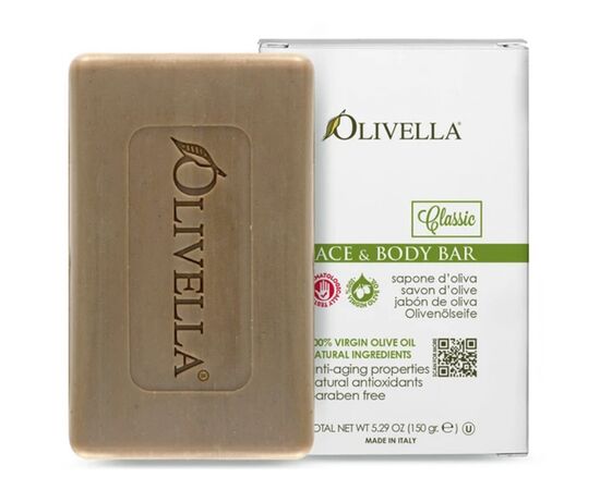 Твердое мыло Olivella На основе оливкового масла 150 г (764412250001)