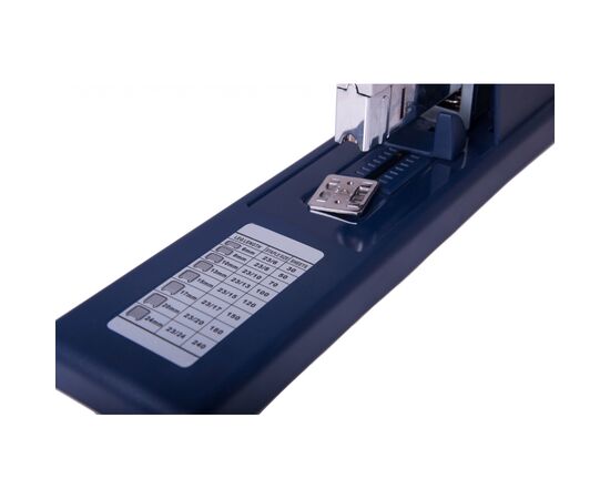 Степлер Buromax металлический усиленной мощности, 240 л., (скобы 23), 342х87 (BM.4288-01), изображение 2