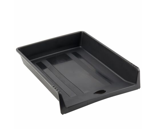 Лоток для бумаг Delta by Axent горизонтальный Standard 60х260х340 мм Черный (D4013-01)