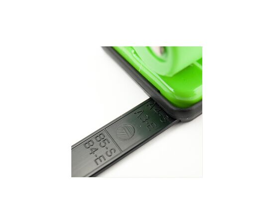 Дырокол Delta by Axent до 10 листов металлический салатовый (D3610-09), изображение 3 Дырокол Delta by Axent до 10 листов металлический салатовый (D3610-09), изображение 3