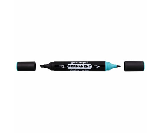 Маркер Centropen Permanent 1666 Double зелений (1666/04)