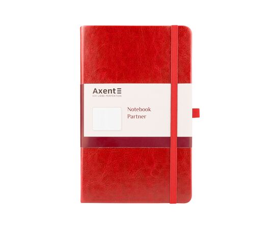 Блокнот Axent Partner Lux, 125х195, 96л, кл, красный (8202-06-A)
