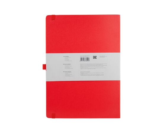 Блокнот Axent Partner Grand, 210х295, 100 л, клет, красный (8203-06-A), изображение 3 Блокнот Axent Partner Grand, 210х295, 100 л, клет, красный (8203-06-A), изображение 3