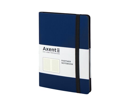Блокнот Axent Partner Soft, 125х195, 96л, клет, синий (8206-02-A), изображение 2 Блокнот Axent Partner Soft, 125х195, 96л, клет, синий (8206-02-A), изображение 2