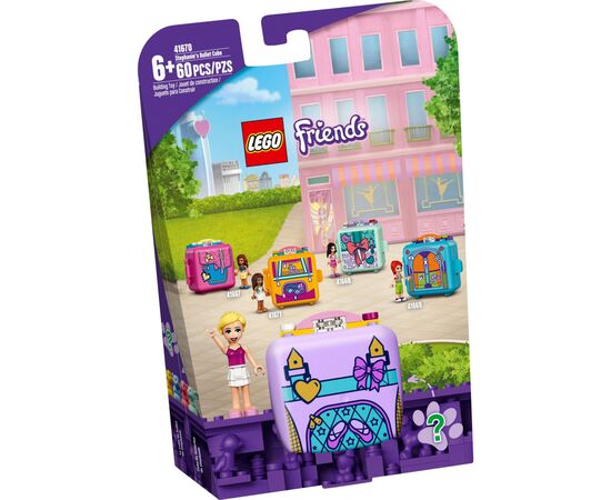 Конструктор LEGO Friends Кьюб для балета Стефани 60 деталей (41670)