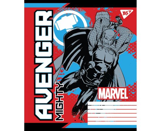 Тетрадь Yes А5 Avengers. Legends 12 листов, линия (765359), изображение 4 Тетрадь Yes А5 Avengers. Legends 12 листов, линия (765359), изображение 4