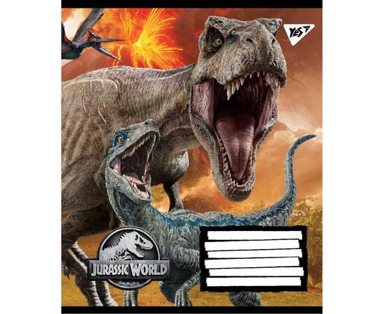 Тетрадь Yes А5 Jurassic World. Genetic failure 12 листов, линия (765360), изображение 4 Тетрадь Yes А5 Jurassic World. Genetic failure 12 листов, линия (765360), изображение 4
