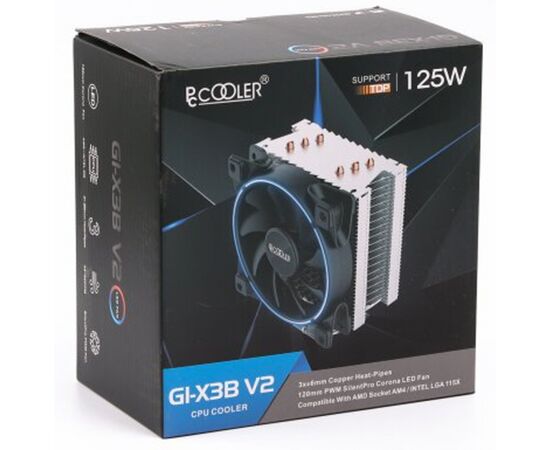 Кулер до процесора PcСooler GI-X3B V2, зображення 7 Кулер до процесора PcСooler GI-X3B V2, зображення 7