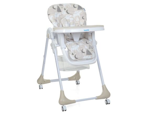 Стілець для годування Bambi M 3233 mommy bear beige
