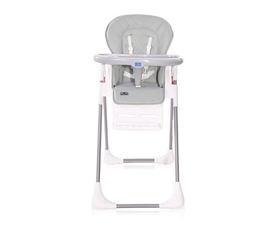 Стульчик для кормления Lorelli CRYSPI cool grey leather, изображение 2 Стульчик для кормления Lorelli CRYSPI cool grey leather, изображение 2