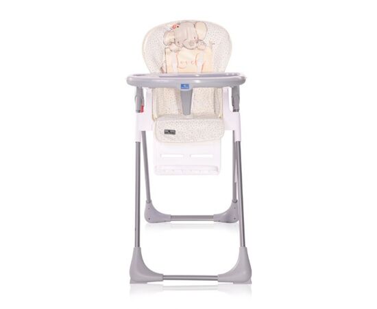 Стульчик для кормления Lorelli CRYSPI grey elephant, изображение 2 Стульчик для кормления Lorelli CRYSPI grey elephant, изображение 2