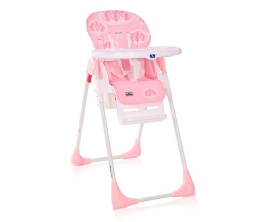 Стульчик для кормления Lorelli CRYSPI pink hearts