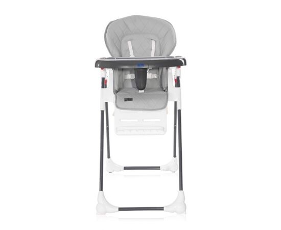 Стульчик для кормления Lorelli DULCE cool grey leather, изображение 2 Стульчик для кормления Lorelli DULCE cool grey leather, изображение 2