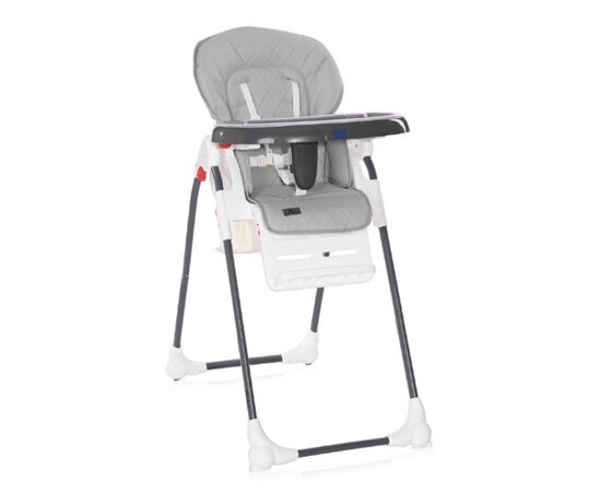 Стульчик для кормления Lorelli DULCE cool grey leather