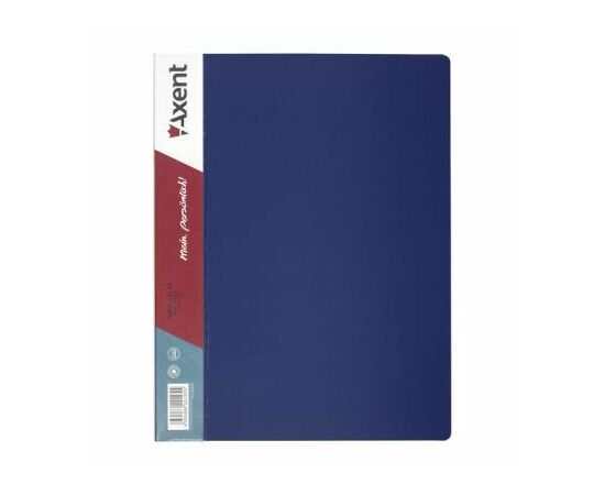 Папка-скоросшиватель Axent А4, blue (1304-02-А)