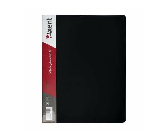 Папка-швидкозшивач Axent А4, black (1304-01-А) Папка-швидкозшивач Axent А4, black (1304-01-А)