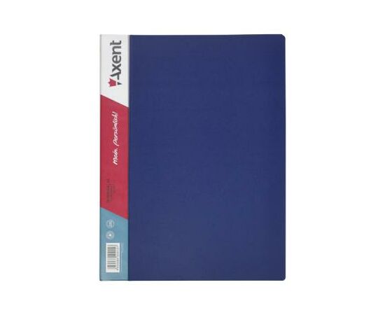Папка с файлами Axent 10 sheet protectors, blue (1010-02-А)