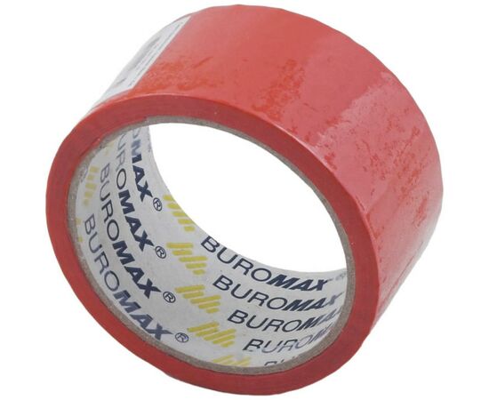 Скотч Buromax Packing tape 48мм x 35м х 43мкм, red (BM.7007-05)