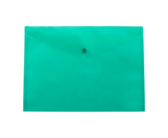 Папка - конверт Buromax А4, with a button, turquoise (BM.3926-15)