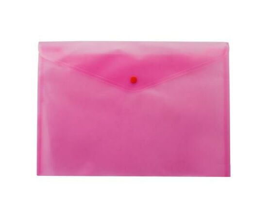 Папка - конверт Buromax А5, with a button, pink (BM.3936-10)