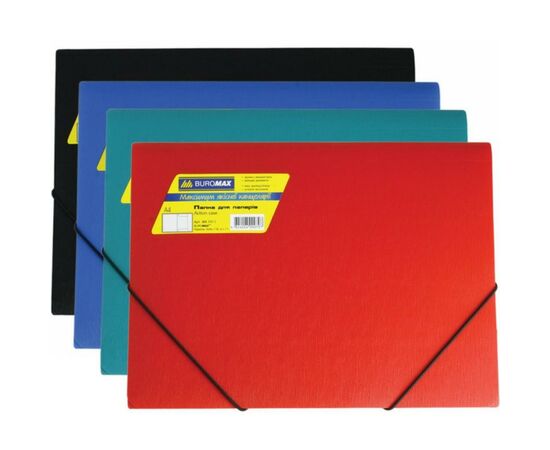 Папка на резинках Buromax А4, assorted colors (BM.3911-99)