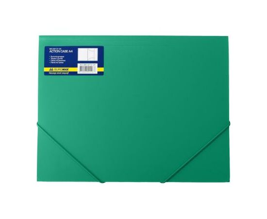 Папка на резинках Buromax А4, green (BM.3913-04)