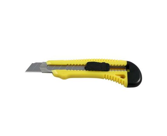 Нож канцелярский Delta by Axent 18мм, metal runners, yellow (D6622-02)