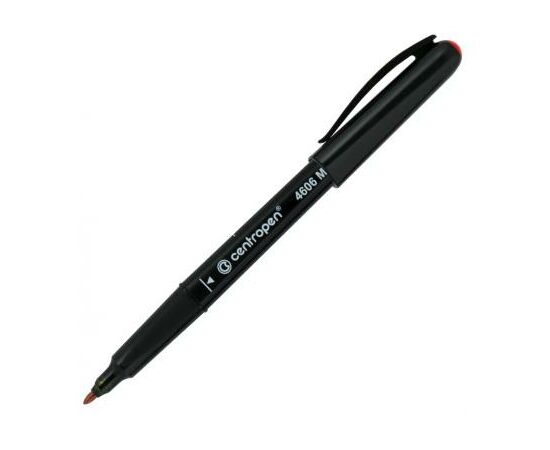 Маркер Centropen CD-Pen 4606 ergoline, 1 мм red (4606/02)