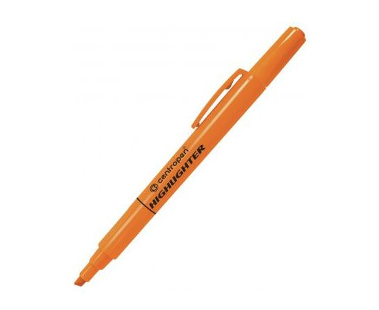 Маркер Centropen Fax 8722 1-4 мм, chisel tip, orange (8722/06)