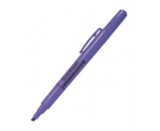 Маркер Centropen Fax 8722 1-4 мм, chisel tip, purple (8722/08)