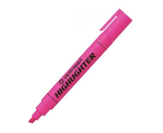 Маркер Centropen Fax 8852 1-4,6 мм, chisel tip, pink (8852/09)