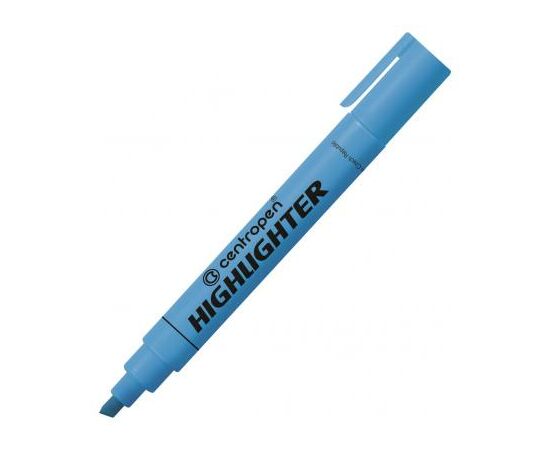 Маркер Centropen Fax 8852 1-4,6 мм, chisel tip, blue (8852/03)