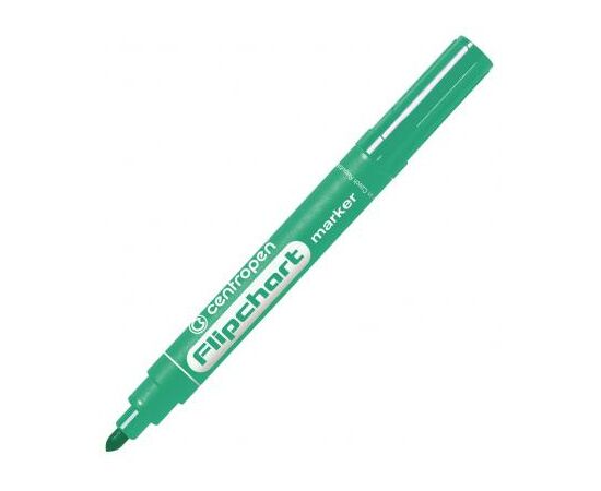 Маркер Centropen Flipchart 8550 2,5 мм, round tip, green (8550/04)