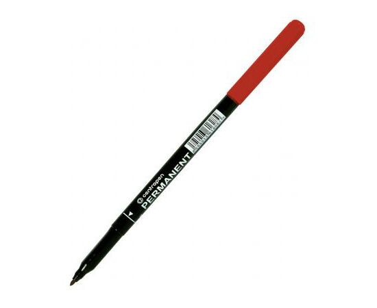 Маркер Centropen Permanent 2536 1 мм red (2536/02)
