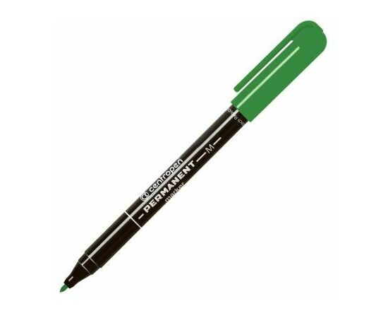Маркер Centropen Permanent 2846 1 мм green (2846/04)
