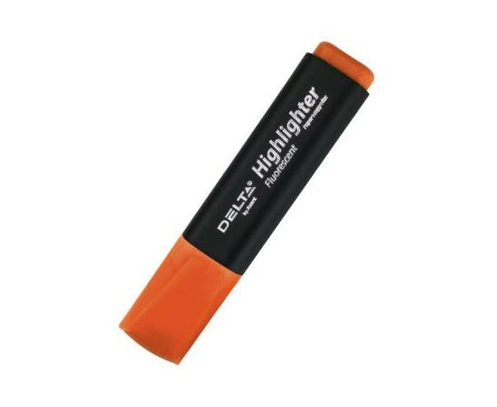Маркер Delta by Axent Highlighter D2501, 2-4 мм, chisel tip, orange (D2501-12)