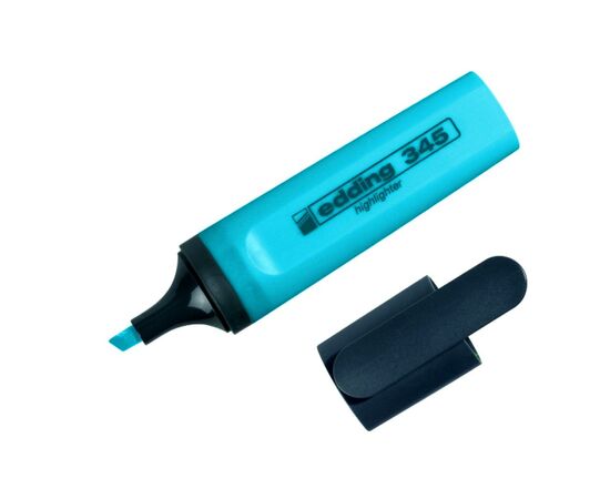 Маркер Edding Highlighter e-345 2-5 мм, chisel tip, sky-blue (345/10)