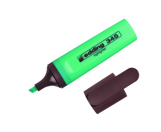 Маркер Edding Highlighter e-345 2-5 мм, chisel tip, green (345/04)