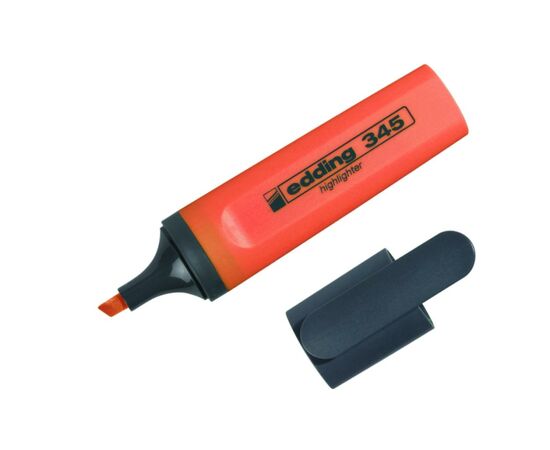 Маркер Edding Highlighter e-345 2-5 мм, chisel tip, orange (345/06)