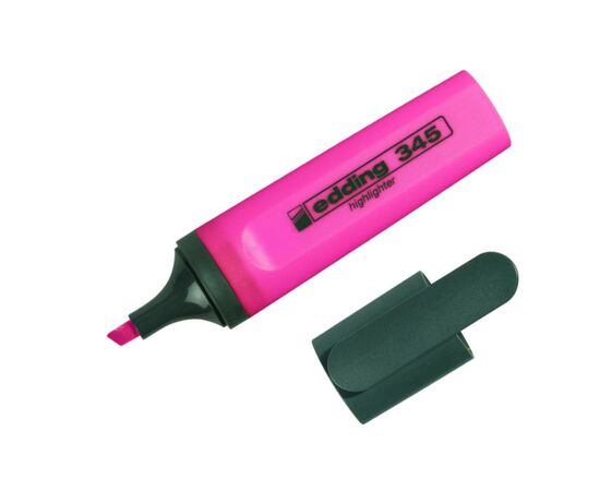 Маркер Edding Highlighter e-345 2-5 мм, chisel tip, pink (345/09)
