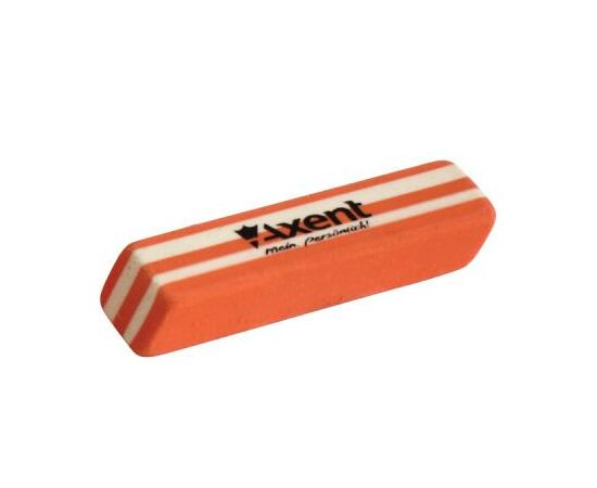 Гумка Axent soft, double-colored (white-red) (display) (1184-А)