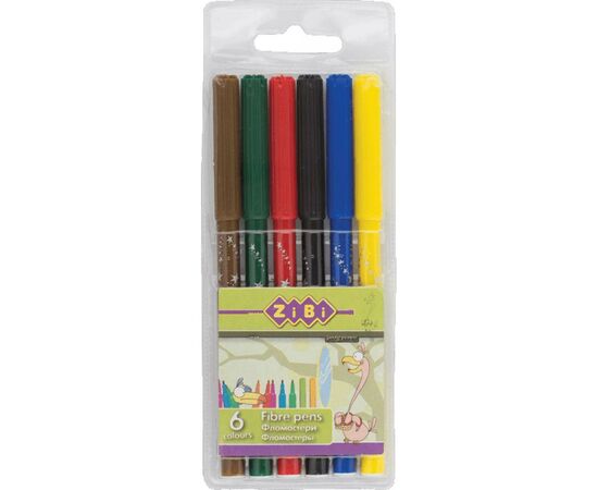 Фломастеры ZiBi 6 colors (ZB.2801)